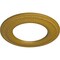 Ekena Millwork Bradford Classic Ceiling Medallion (Canopies up to 8 5/8"), 13"OD x 7 1/2"ID x 3/4"P, Pharaohs Gold CM13BRPGS - alternate 3